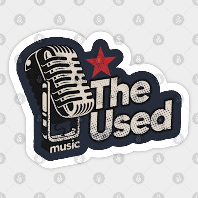 The Used / Vintage Sticker by graptail